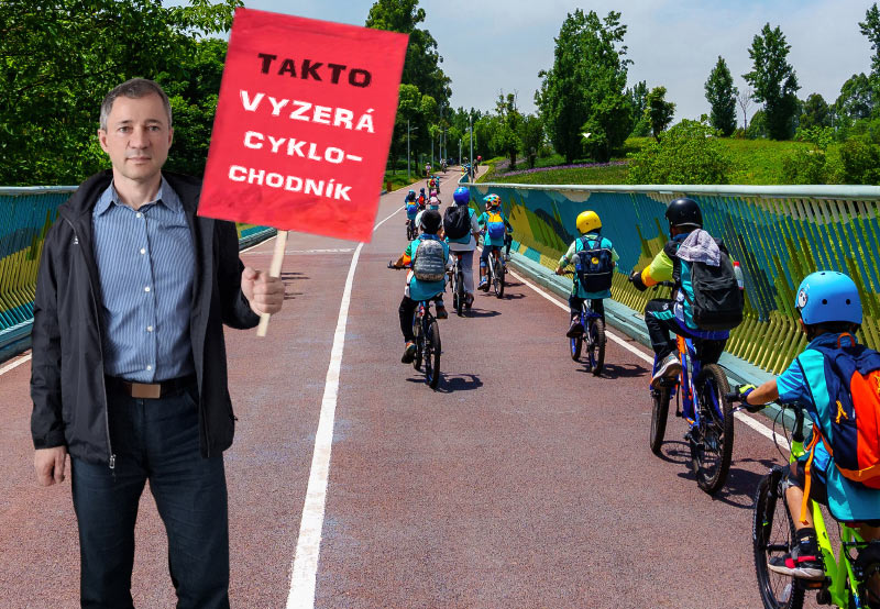 Cyklotrasy mimo ciest a chodníkov v Košiciach