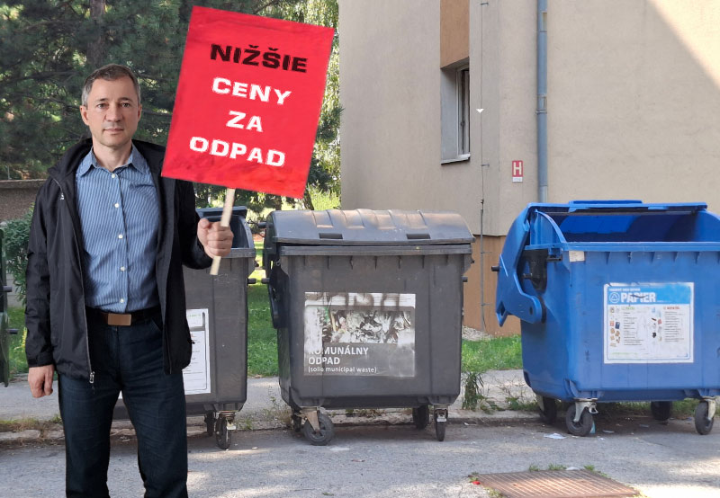 Poplatok za komunálny odpad v Košiciach treba znížiť